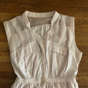 Moulinette Soeurs Pale Pink Button Down Dress